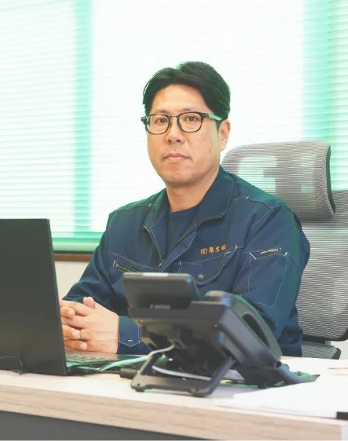 代表取締役社長 遠藤一生